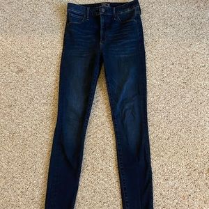 Abercrombie and Fitch high rise super skinny jeans